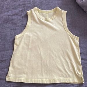 Lululemon Neon Yellow Tank